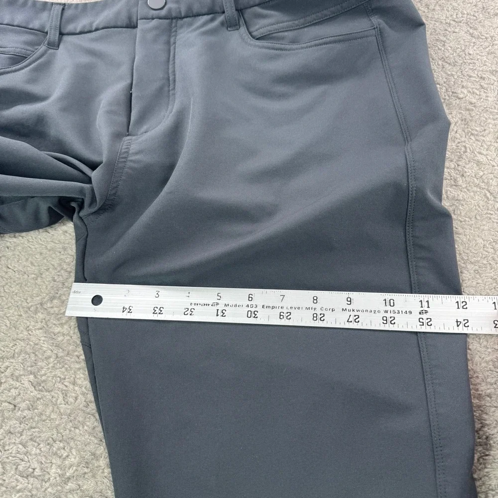 Kyodan Outdoor Mens Performance Pants Charcoal Gray Stretch Hiking Golf Size 36